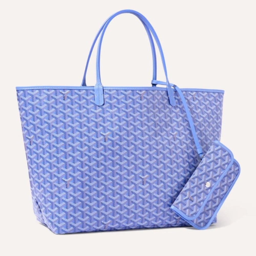 Goyard 2025 Limited Edition Saint Louis Iris Floral Reversible Tote GM